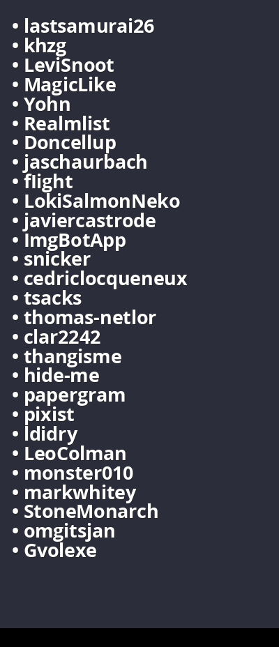 Contributors